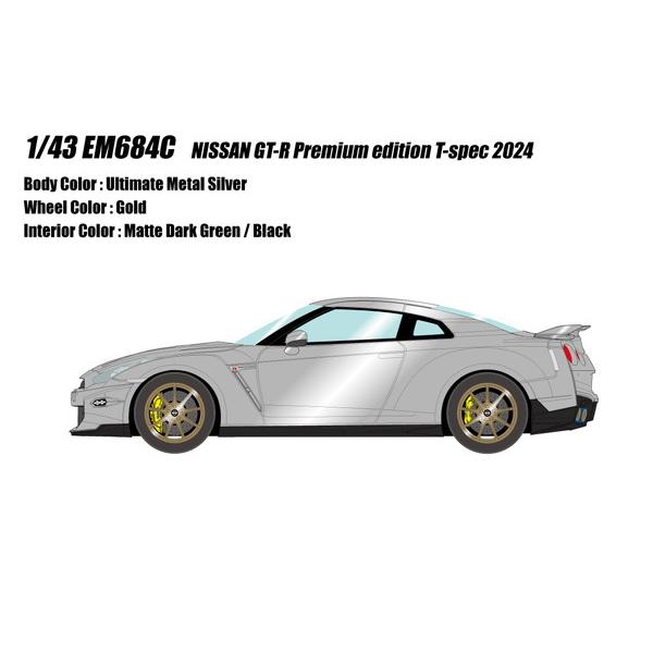 EIDOLON 1/43 NISSAN GT-R プレミアムエディション T-spec 2024 ア...
