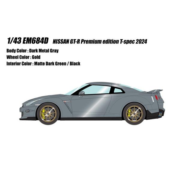 EIDOLON 1/43 NISSAN GT-R プレミアムエディション T-spec 2024 ダ...
