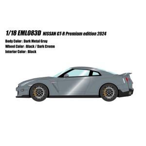 【9月発売予定】　EIDOLON 1/18 NISSAN GT-R Premium edition 2024 ダークメタルグレー 完成品ミニカー EML083D　送料無料｜toystadiumookawaya