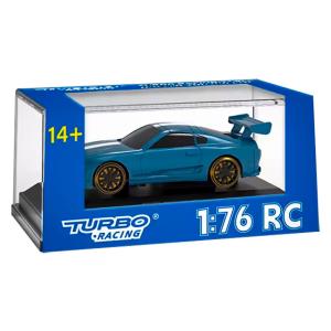 HiTEC TURBO RACING 1/76 C63 Light Blue Drift Car プ...