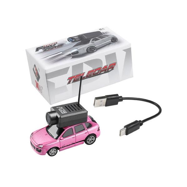 HiTEC WLtoys 1/64 TECH FPV CAR ピンク 2.4GHz プロポレス 完成...