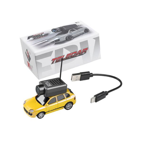HiTEC WLtoys 1/64 TECH FPV CAR イエロー 2.4GHz プロポレス 完...
