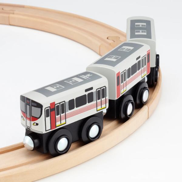moku TRAIN　２２７系 レッドウイング　3両セット　木製玩具 木製おもちゃ 木製レール　送料...