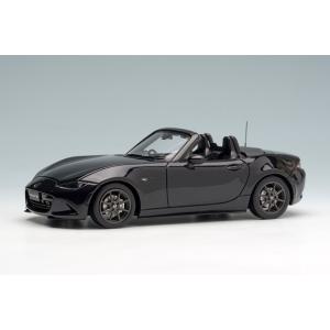 VISION 1/43 マツダ ロードスター (ND) 2015 ジェットブラックマイカ 完成品ミニ...