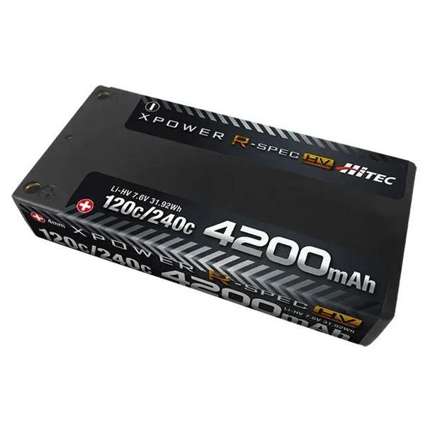 HiTEC XPOWER R-SPEC HV Li-HV 7.6V 4200mAh 120C/240...