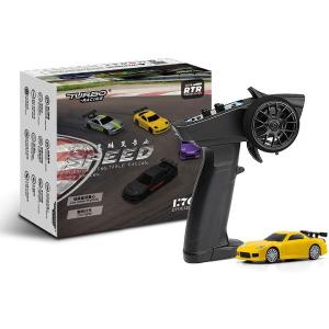 日本正規品】 HiTEC Turbo Racing 1/76 C63 ドリフトカー ライトブルー