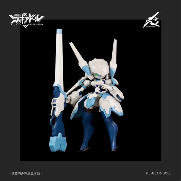 【7月発売予定】　キャビコ HS(ヒロインスタイル)シリーズ メカ娘 バスターメイデン ホワイト/パ...