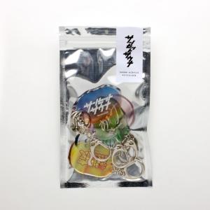 7月上旬発売予定　サンセットサウナ トレーディングアクリルキーホルダー 全5種 コンプリートセット　ネコポス送料無料｜toystadiumookawaya