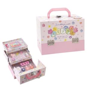 すみっコぐらし　バニティメイクボックス　ピンク 201010 コスメセット お化粧セット　送料無料