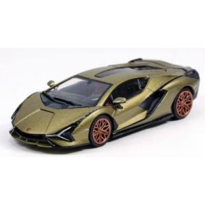 HUNG HING TOYS 1/64 ランボルギーニ シアン FKP 37 グリーン 完成品ダイキ...