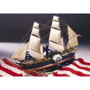 プラモデル 1/150 大型帆船 No.10 黒船 サスケハナ号 : トイスタジアム