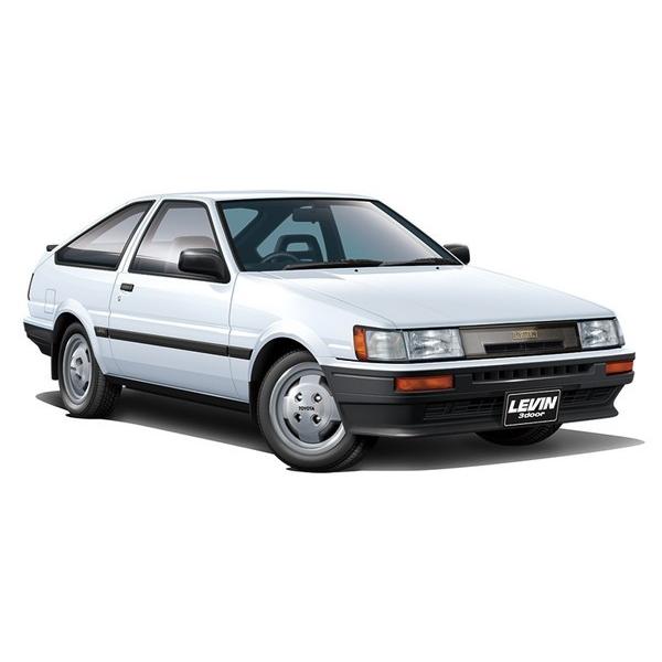 プラモデル　1/24　ザ・モデルカー　No.085　トヨタ　AE85　カローラレビン　1500SR　...