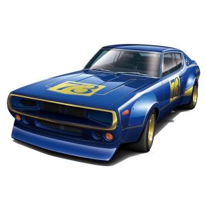 プラモデル 1/24 ザ・モデルカー No.048 ニッサン KPGC110 幻のケンメリレーシング#73 