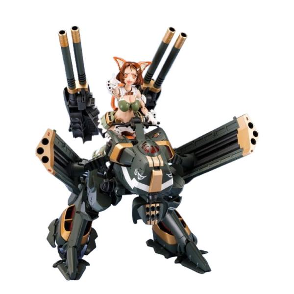 アオシマ ACKSシリーズ V.F.G. マクロスΔ VB-6 ケーニッヒ・モンスター 色分け済プラ...