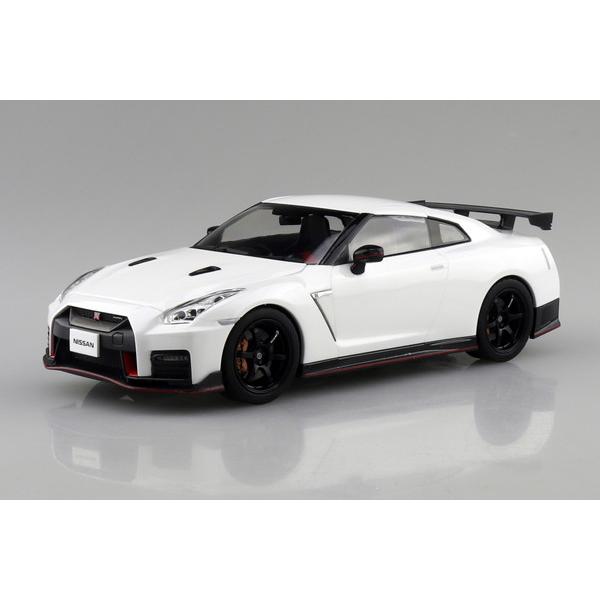 アオシマ 1/24 楽プラ スナップカー No.05-BW R35 NISSAN GT-R NISM...