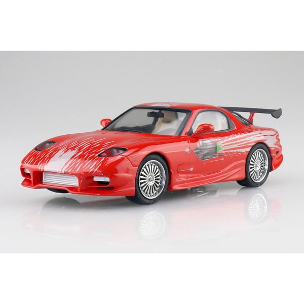 アオシマ 1/24 ムービーメカ No.WS-03 ワイルド・スピード FD3S RX-7 プラモデ...