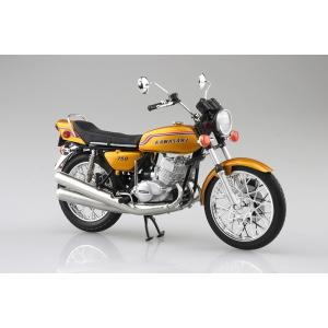 【6月発売予定】　スカイネット　1/12　完成品ダイキャストバイク　KAWASAKI 750SS MACH IV (ヨーロッパ仕様) キャンディーゴールド　送料無料