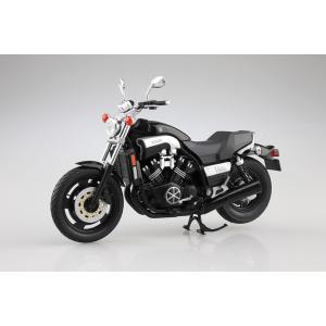 【8月発売予定】　スカイネット 1/12 完成品バイク Yamaha Vmax ブラック2　送料無料｜toystadiumookawaya