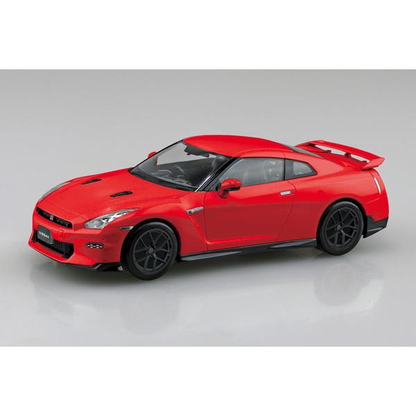 アオシマ 1/32 楽プラ スナップキット No.03CU-RD ニッサン R35 NISSAN G...