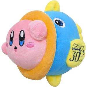 6月下旬発売予定 星のカービィ 30th ぬいぐるみ なかまといっしょに 高さ15.5cm