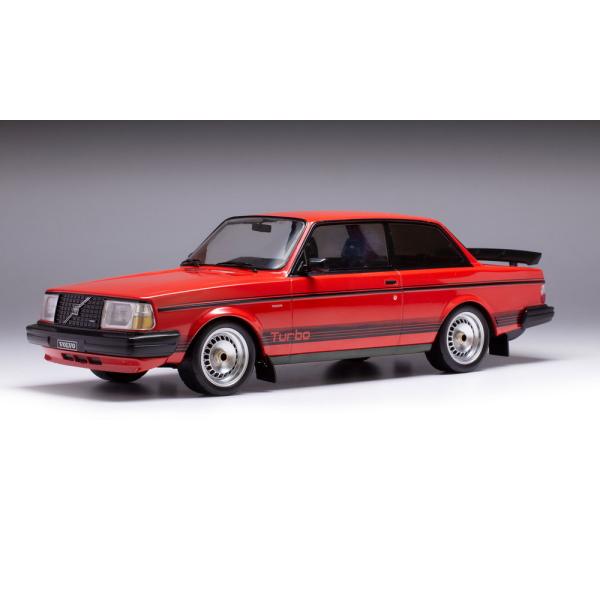 IXO MODELS 1/18 ボルボ 240 ターボ カスタム 1984 レッド 完成品ダイキャス...