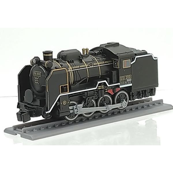 国際貿易 プルプラDX D51 200 蒸気機関車 プルバック走行 完成品 PP13002　送料無料