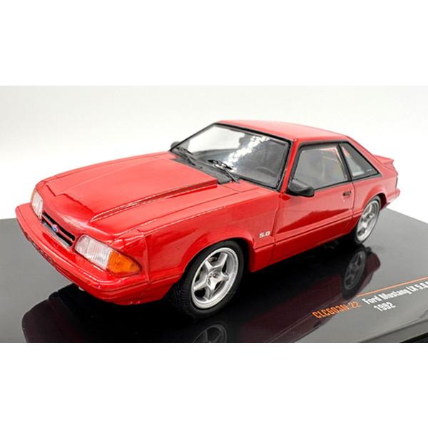 IXO MODELS 1/43 フォード マスタング LX 5.0 クーペ 1992 レッド 完成品...