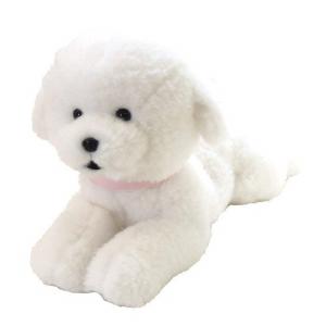 ひざわんこ ビションフリーゼ ぬいぐるみ 犬 動物 アニマル 全長40cm P-4132
