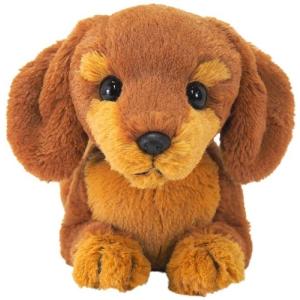 ひざわんこ ミニチュアダックス RBR ぬいぐるみ 全長約40cm P-7672　送料無料
