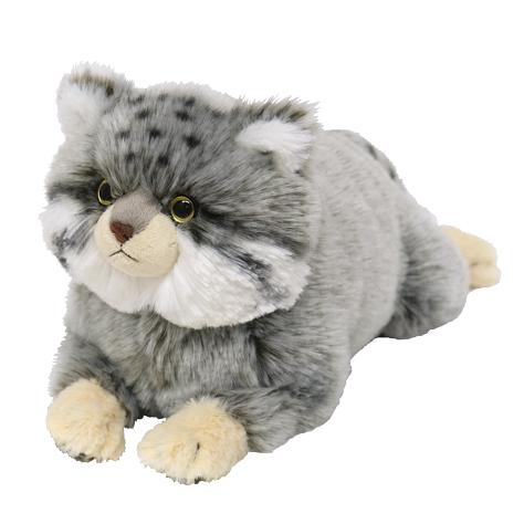 ひざねこ ぬいぐるみ　マヌルネコ Sサイズ　全長約41cm P-8422　送料無料