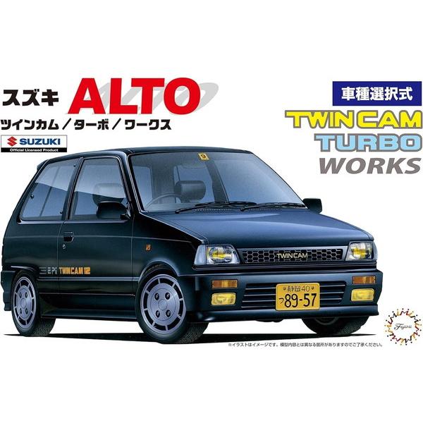 フジミ模型 1/24 インチアップシリーズ No.056 スズキ アルトツインカム/ターボ/アルトワ...