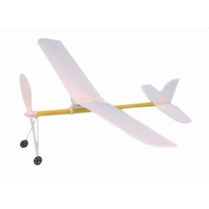 ゴム動力模型飛行機 はやぶさ　公園　外遊びオススメ　工作　送料無料