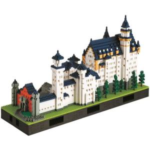 【送料無料】ナノブロック　ノイシュバンシュタイン城　NB-009　nanoblock　カワダ