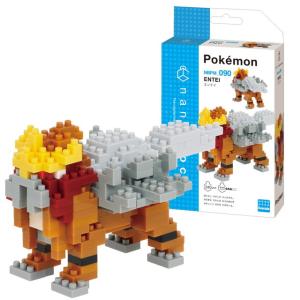 4月下旬発売予定 ナノブロック nanoblock NBPM_090 ポケットモンスター エンテイ ポケモン ネコポス