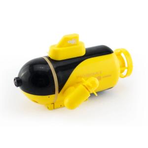 完成品ラジコン　R/C潜水艦　No.04　深海探査艇 イエロー 40MHz　送料無料｜toystadiumookawaya