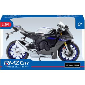 童友社 1/12 ダイキャストモーターサイクル 2022 Yamaha YZF-R1M ブラック 塗装済完成品　送料無料