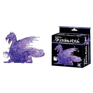 クリスタルパズル パープル ドラゴン 56ピース 50250  送料無料