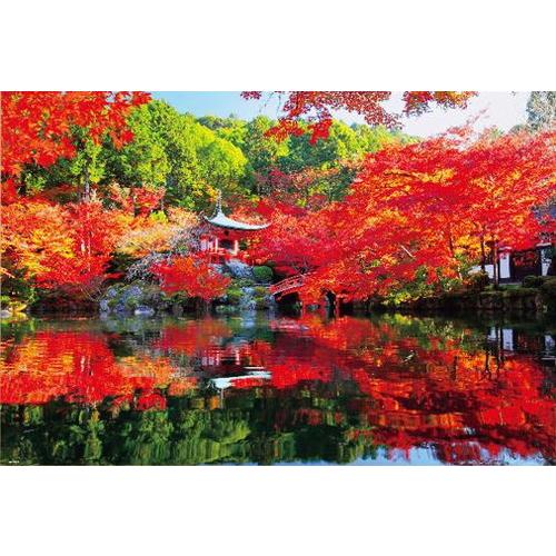 ジグソーパズル 1000ピース 風景日本（秋）秋に色づく醍醐寺 72×49cm 1000-066　送...