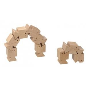 木のおもちゃ MOCCOの森 さかなブロック ...の詳細画像1