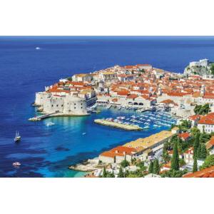 7月発売予定　ジグソーパズル 1000ピース アドリア海の美しき港町（ドゥブロヴニク）50x75cm 10-1468　送料無料｜toystadiumookawaya