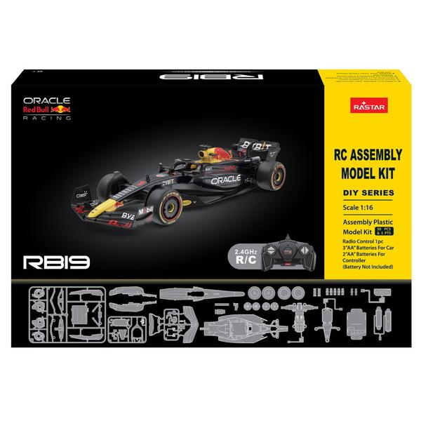 童友社 1/16 プラモデルキットR/C レッドブル F1 RB19 電動R/C 組み立てキット R...