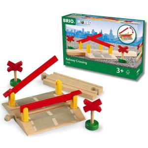 踏切 BRIO ブリオ 33388 木製レール 木のおもちゃ