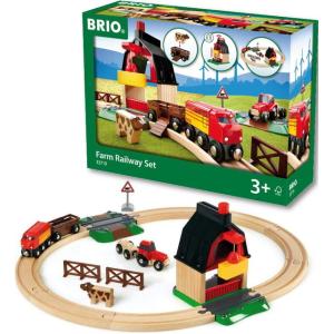 ファームレールセット　33719　木製 おもちゃ ブリオ BRIO　送料無料
