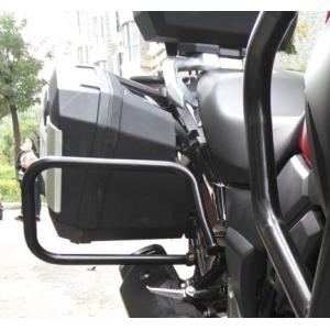 スズキ Vストローム250 V-STROM250 エンジンガード リア サイドガード フレームパイプ DL250 サイドパイプ プロテクター パニア ガード ブラック T1367