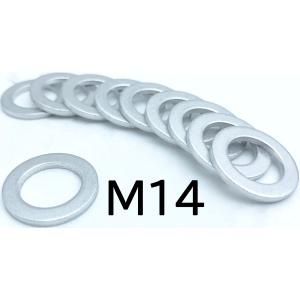 汎用 アルミドレンパッキン 10枚組 M14×外径22mm×厚み2.0mm