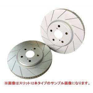 フロント 12本スリット加工 ブレーキローター アウディ A4 (B5) 1.8 20V NA 8DADR/8DAPT フロント左右セット 品番：PD1313198SL12｜tpc3388