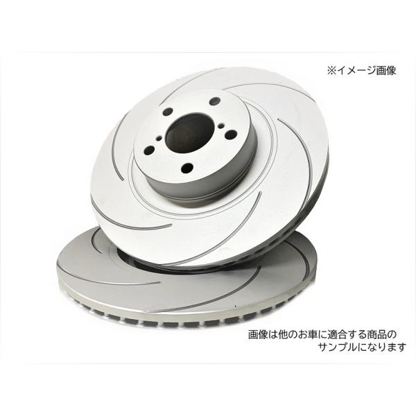 ブレーキローター　デリカ D:5 CV1W　フロントカーブスリット6本加工ディスク 品番PD3416...