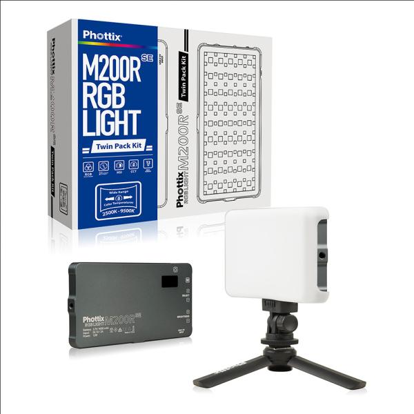 Phottix（フォティックス） M200R SE RGB Light Twin Kit Set