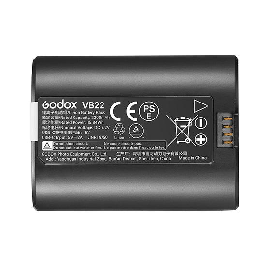 GODOX V480用リチウムイオンバッテリーVB22（正規輸入品）