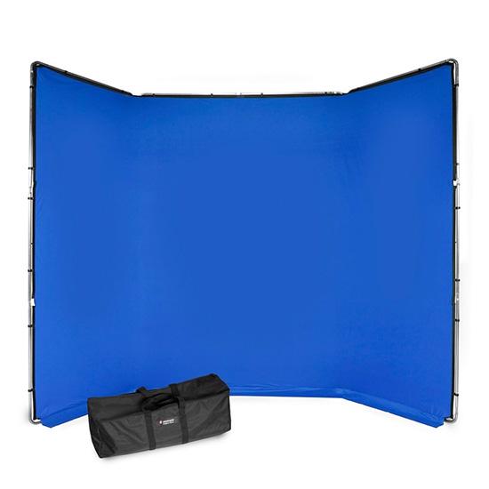 Manfrotto クロマキー FX 背景 4ｘ2.9ｍ Blue MLBG4301KB
